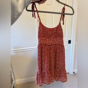 Floral mini dress